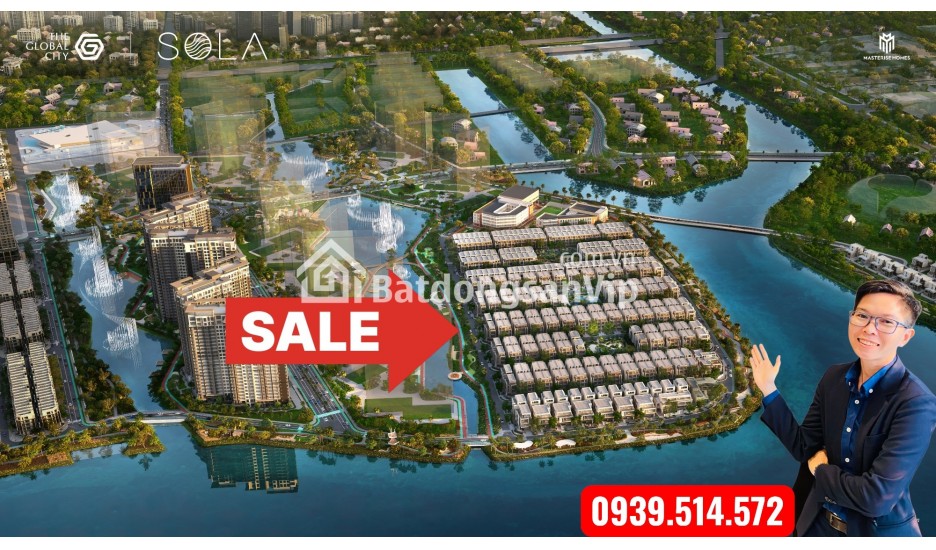Điều gì khiến cặp căn Biệt thự song lập Sola trở nên đặc biệt tại The Global City?